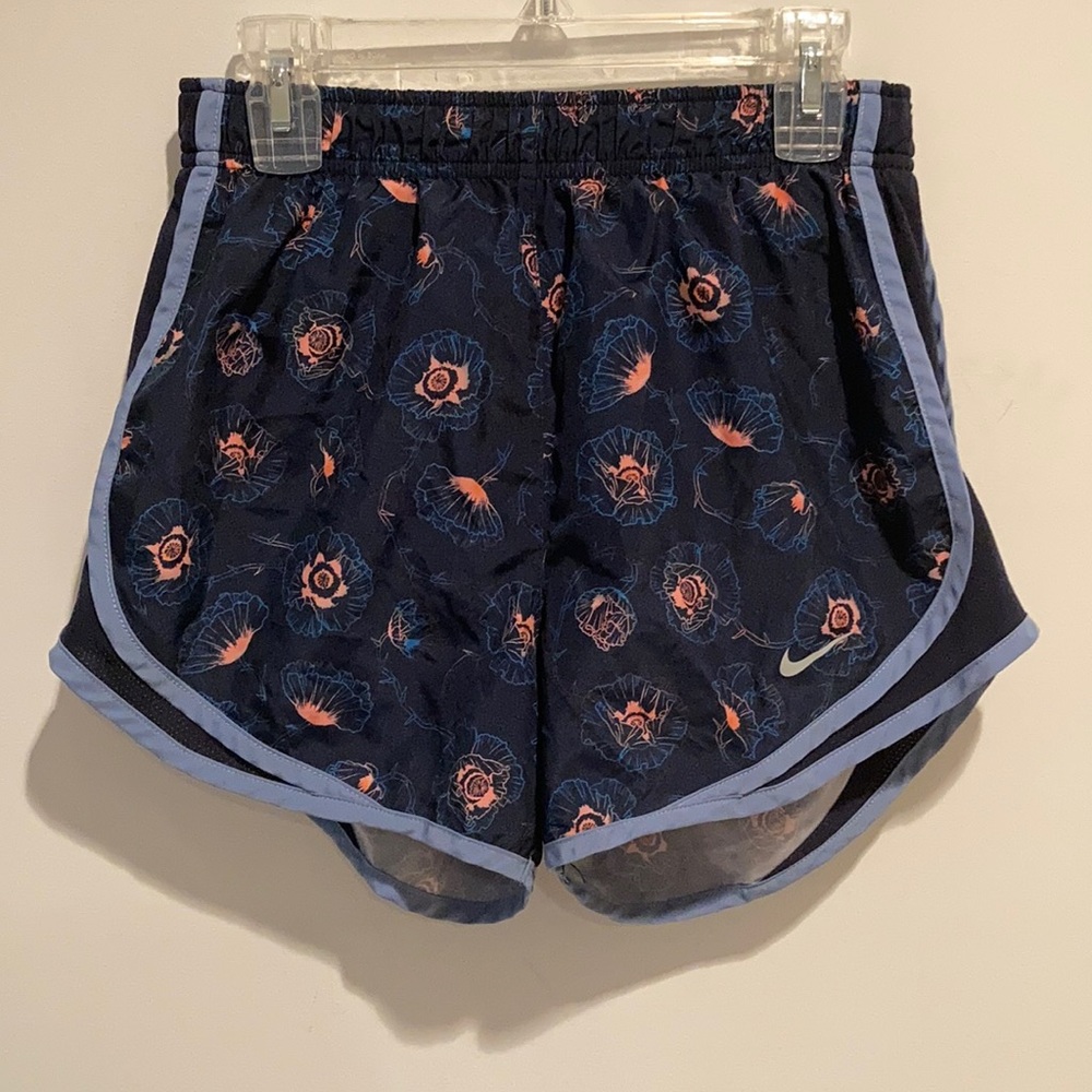 Nike Dri Fit Tempo Floral Print Running Shorts